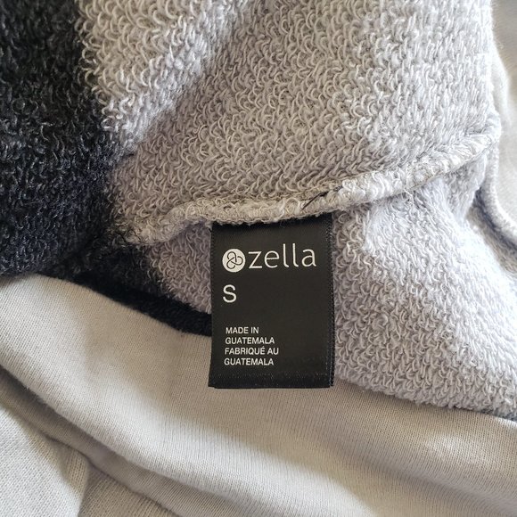 Zella Dip Dyed Sweatshirt Grey Forged NWT - Picture 6 of 10